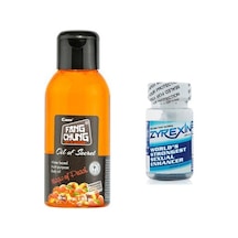 Hepsidahice Fang Chung Oil Of Secret 100ml Şeftali Aromalı Masaj Yağı + 30lu Zyrexin Erkeklere Özel