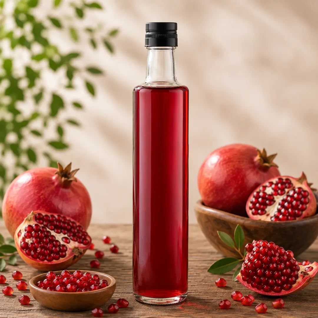 500 Ml Nar Sirkesi Doğal Fermente, Katkısız Ve Geleneksel Üretim