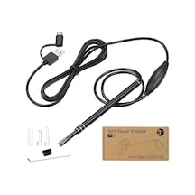 Gaman 1.5 Metre Usb Kablolu Burun Ve Kulak Muayene Etmek İçin Led Işıklı Endoskopik Kamera Genel