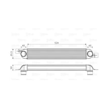 Valeo 818661 Turbo Radyatoru 1300411 13148294