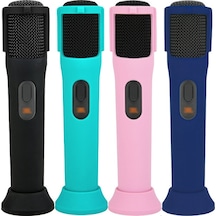 Jbl Partybox Kablosuz Mikrofon Silikon Koruyucu Kapak Mikrofon Kılıfı İçin Siyah