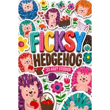 Sevimli Kirpi Ailesi Sticker Seti 23 Adet Etiket Çıkartma Diğer