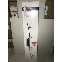 4Lü Led Top Armatürü Günışığı Krom