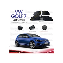 Volkswagen Golf 7 2013 - 2017 3D Havuzlu Oto Paspas Takımı