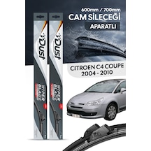 Citroen C4 Coupe 2004-2010 Uyumlu Silecek Takımı 600mm/700mm S7