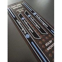 Volkswagen Multivan Piano Black Kapı Eşiği 4'lü Set