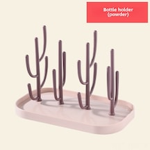 Reedark Bebek Biberon Kurutma Rafı: Çok Fonksiyonlu, Ayırılabilir, Taşınabilir - Emzik Ve Oyuncakları Hijyenik Olarak Kurut Yenilenmiş Pembe Model