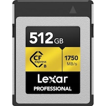 Lexar LCXEXPR512G-RNENG 512 GB Gold Serisi Cfexpress Type B Hafıza Kartı