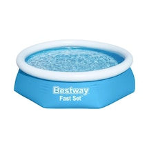 Bestway Büyük Şişme Havuz 2 44 M X 61 Cm Çok Renkli