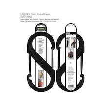 Nite-Ize S-Binner Plastik Size 10 Blk/Blk  Gate Çok Renkli