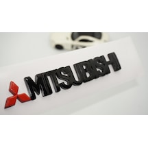 Dk Tuning Mitsubishi Bagaj Siyah Yazı Logo Arma