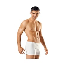 Tutku Erkek Likralı Boxer 6'lı Paket Abani Classic Beyaz