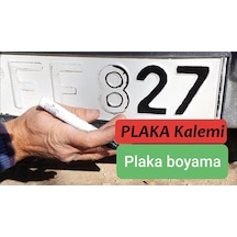 Araç Oto Plaka Kalemi Siyah Renk Plaka Boyama Kalemi 444182695