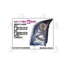 DEPO 44111B5LLDEM2 Far Sol - Sinyal Crafter 06- Elektrikli H7-H7
