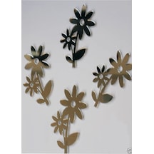 M3 Decorium Papatyalar Dekoratif Ayna Gümüş