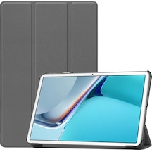 Bruce Huawei Matepad T3 8.0' Flip Folio Kılıf-gri