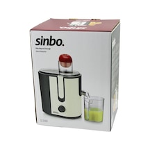 Sinbo Katı Meyve Sıkacağı - Bej Renk - Elektrikli - 450 Ml Meyve Suyu Hazneli