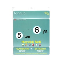 Tonguç Yayınları 5 Ten 6 Ya Hazırlık Seti Tonguç Kapak Değişebilir Standart