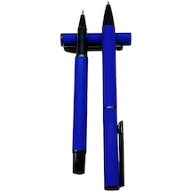 Mavi Tükenmez Roller İmza Kalemi İkili Set 1823la