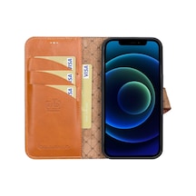 Bouletta Apple Iphone 13 Pro Max Uyumlu Deri Cüzdanlı Kılıf Rst2E