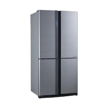 Sharp SJ-EX820F2-SL 4 Kapılı 605 LT No-Frost Gardırop Tipi Buzdolabı