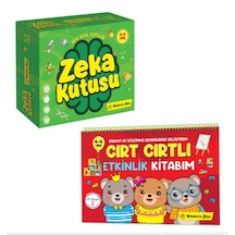 4-6 Yaş Zeka Kutusu Ve Cırt Cırtlı Kitap