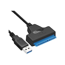 Usb 3.0 Sata Kablosu 2.5 Inç Hdd/Sdd Sabit Sürücü Kablosu Dönüştü