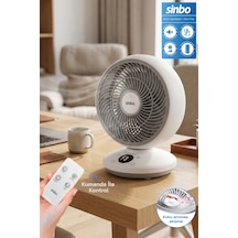 Sinbo Sf-7702 Masaüstü Vantilatör Fan Beyaz