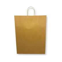Burgu Saplı Karton Çanta 31x12x41 25 Adet Diğer