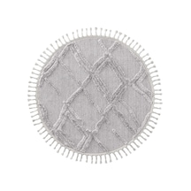 Cool Halı Palazzo 03 Gri Bukle Salon Halısı Hav Toz Vermez Mutfak Koridor Çocuk Odası Halısı Yuvarlak Halı