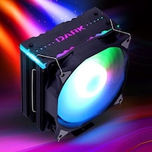 Dark Freezer X126 RGB LED'li Intel AMD 4pin PWM Fanlı Soğutucu