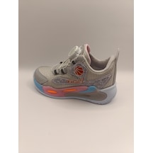 Çocuk Su İtici Kumaş Akıllı Bağcıklı Spor Ayakkabı Sneaker Pembe