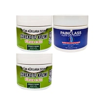 Çörek Otu Kremi Orta Boy 2x 100 Ml - Painclass 150 Ml Kuıyruk Yağı Kremi