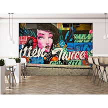Graffity ( Graifiti) Duvar Boyama Sanatı Duvar Kağıdı