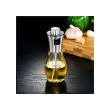 Paslanmaz Çelik Başlıklı Cam Spray Yağdanlık Evimdeyokyok Çok Renkli