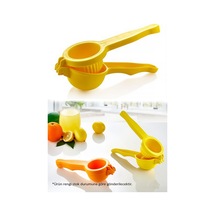 1 Adet Pratik Sert Plastik Limon Sıkacağı Paslanmaz Lime Narenciye Sıkıcı Mutfak Aleti 1. Kalite Ser Diğer
