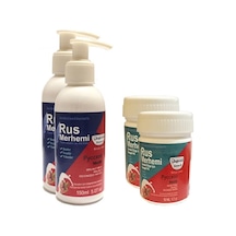 Hintohu Tüy Dökücü Azaltıcı Rus Merhemi 150 Ml 2 Adet + Genital Bölge Merhemi 50 Ml 2 Adet