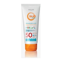 Sun Zone Çocuklar İçin Spf 50 Yüksek Korumalı Yüz Ve Vücut Güneş Losyonu