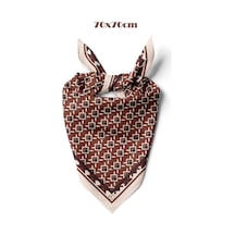 Kanvas Patlaması Desen 70 70cm Bandana/fular Çok Renkli