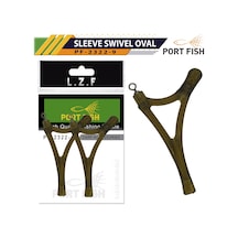 Portfish 2322-9 Sleeve Swivel Oval Takım Dirseği Standart