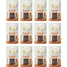 Nutri Canin Ördekli Fileto Tahılsız Köpek Ödülü 80 G X 12 Adet