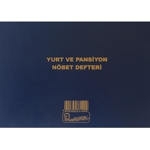Kocaoluk Yurt Ve Pansiyon Nöbet Defteri Cilt Kapak