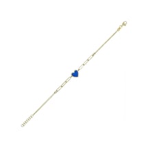 Altın Kalp Bileklik T075908 Sarı Altın