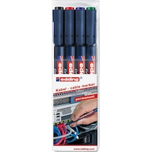 Edding 8407 Kablo Kalemi 4'Lü Set0.3 Mm