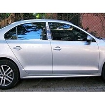 Vw Jetta Krom Kapı Direği 4 Parça 2010-2015 Arası Paslanmaz Çelik