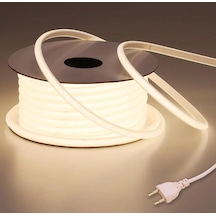 Neon Şerit Led 220 Volt Esnek Silikonlu Aydınlatma + Fiş Dahil 4 Mt-4000k Diğer