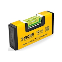 Sgs Mıknatıslı Mini Su Terazisi Alüminyum 10 Cm.