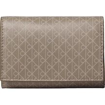 Calvin Klein Emblem Aop Trıfold W/ Zıp Pocket-12086 Haki
