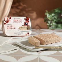 Servet Rafine Şeker İlavesiz - Kakaolu Taze Tahin Helvası 200g