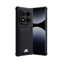 Note 14 Pro 4g Kelvin Kartvizitli Silikon - Siyah